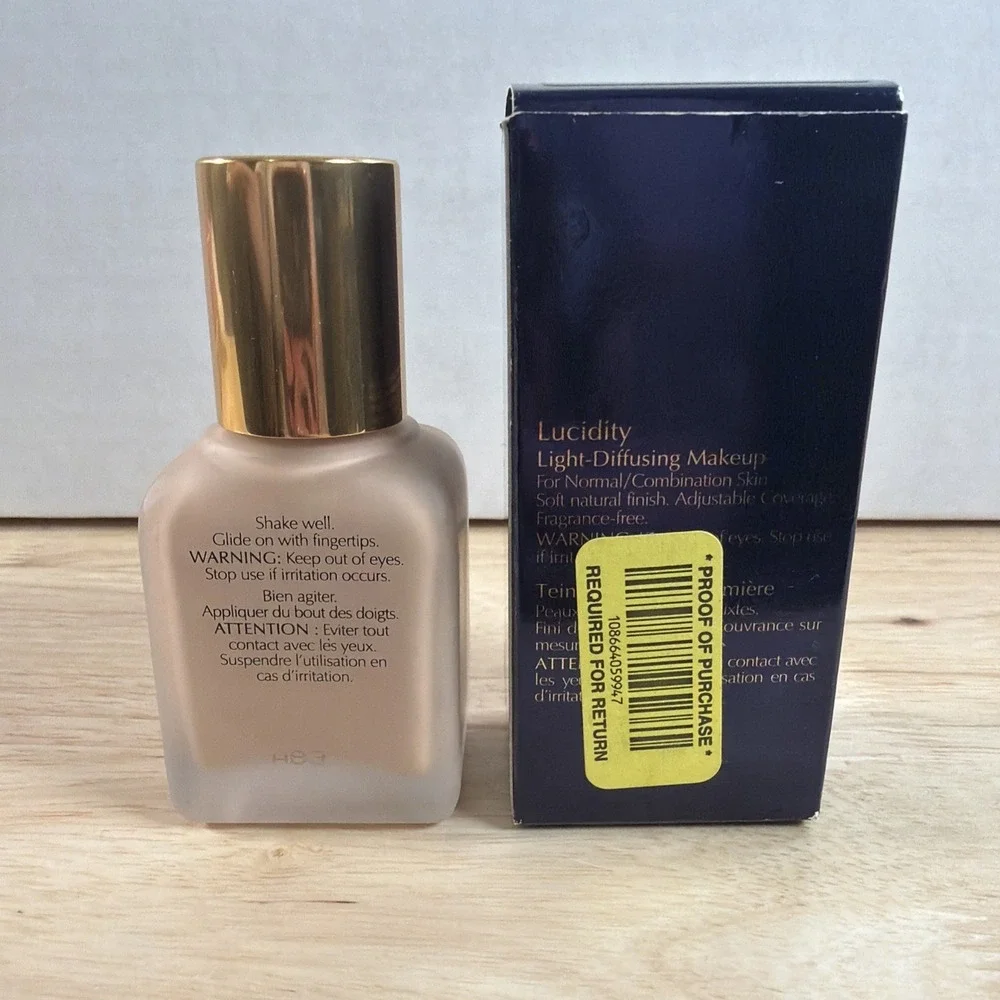 Estee Lauder Lucidity Light Diffusing Makeup 06 IVORY BEIGE/RARE {FREE SHIPPING}
